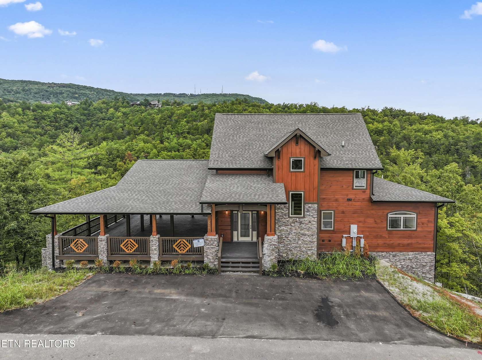 2.2 Acres of Residential Land with Home for Sale in Sevierville, Tennessee