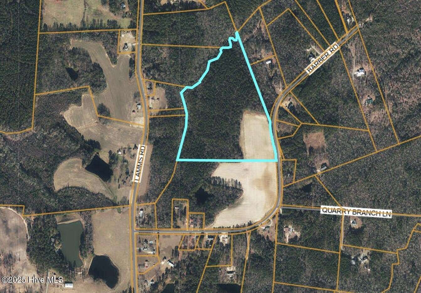 32.1 Acres of Recreational Land for Sale in Carthage, North Carolina