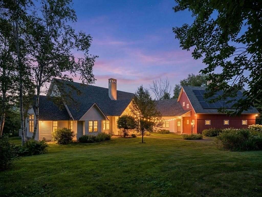 13.4 Acres of Land with Home for Sale in Waterbury, Vermont
