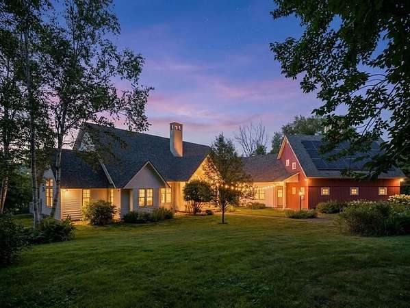 13.4 Acres of Land with Home for Sale in Waterbury, Vermont