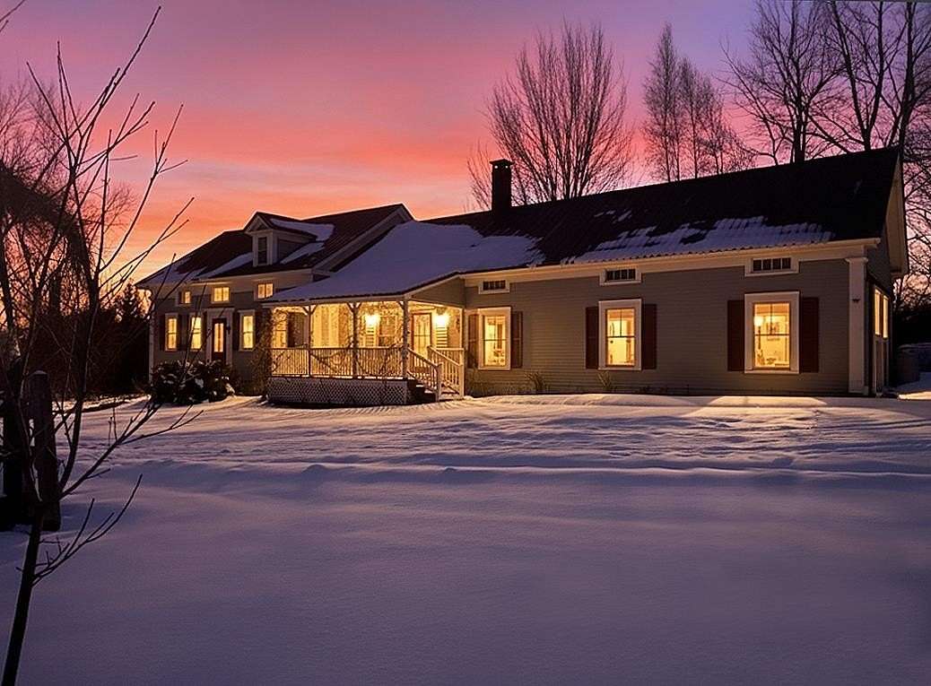 15 Acres of Land with Home for Sale in Hyde Park, Vermont