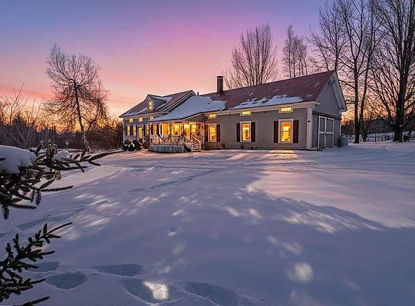 15 Acres of Land with Home for Sale in Hyde Park, Vermont