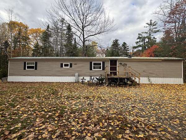 12.9 Acres of Recreational Land with Home for Sale in Lowell, Maine