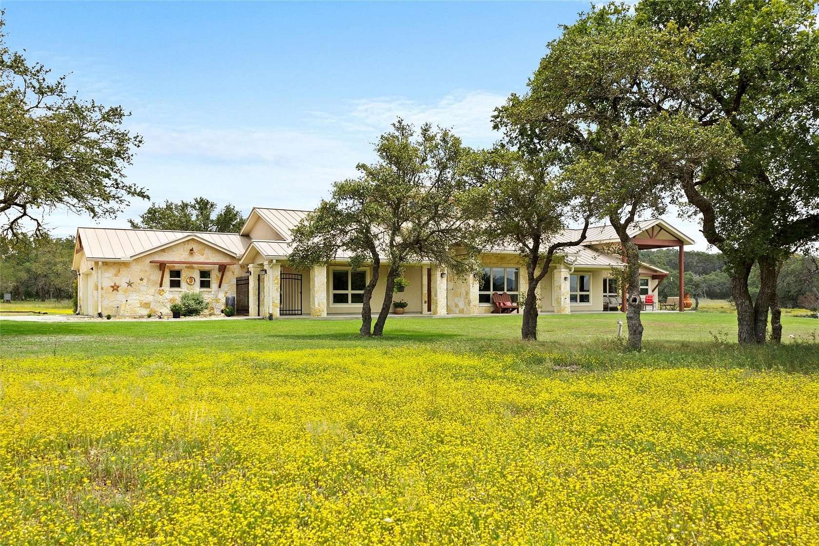 15.9 Acres of Land with Home for Sale in Blanco, Texas