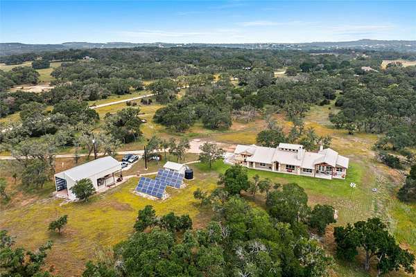 15.9 Acres of Land with Home for Sale in Blanco, Texas