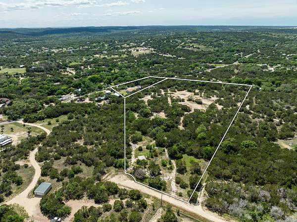 11.3 Acres of Land with Home for Sale in Leander, Texas