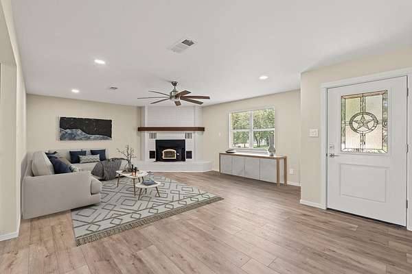 3 Acres of Residential Land with Home for Sale in Rockdale, Texas