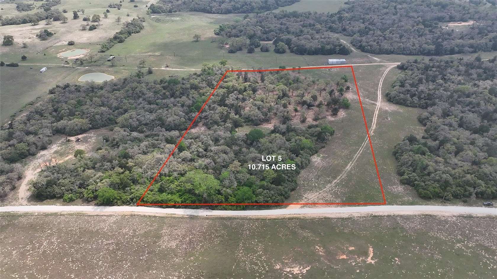 10.7 Acres of Land for Sale in Rockdale, Texas