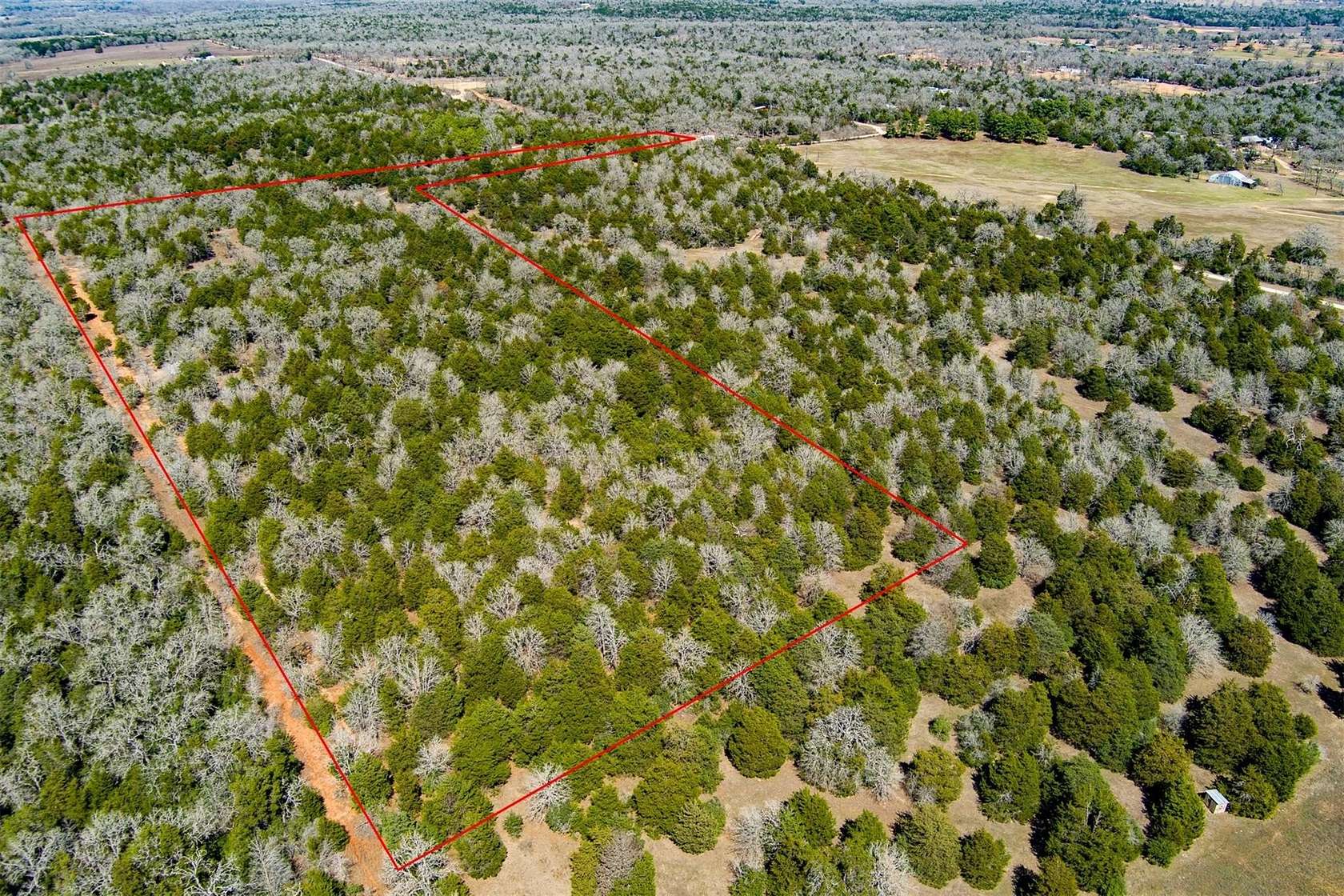 14.6 Acres of Land for Sale in Paige, Texas