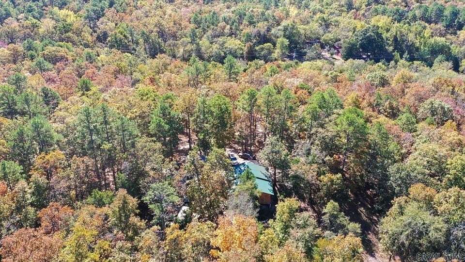 21 Acres of Recreational Land with Home for Sale in Mount Ida, Arkansas