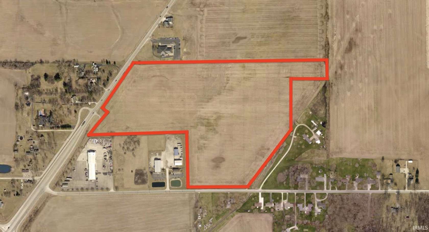 43.4 Acres of Agricultural Land for Sale in Muncie, Indiana