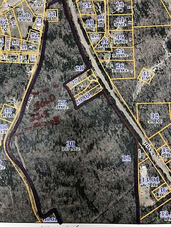 62.7 Acres of Recreational & Residential Land for Sale in Oxford, Mississippi