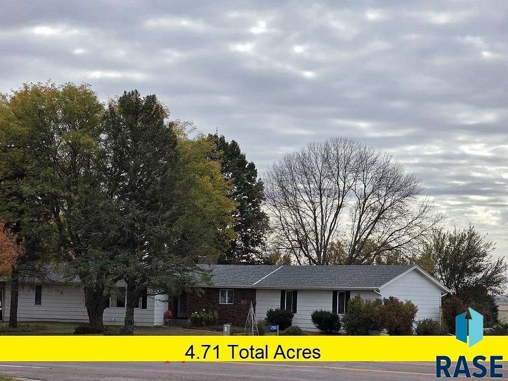 4.7 Acres of Residential Land with Home for Sale in Brandon, South Dakota