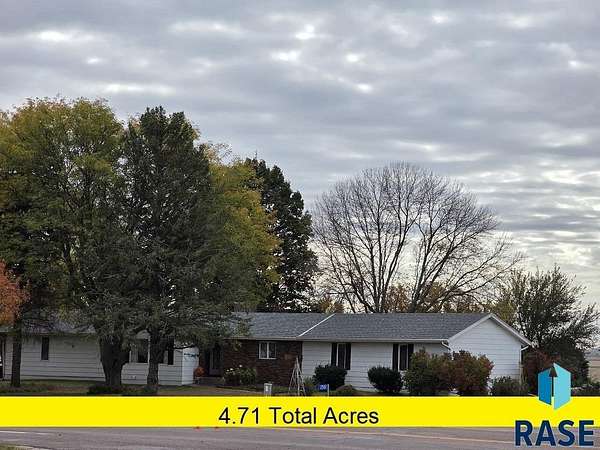 4.7 Acres of Residential Land with Home for Sale in Brandon, South Dakota