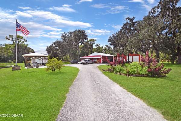 5.7 Acres of Land with Home for Sale in New Smyrna Beach, Florida