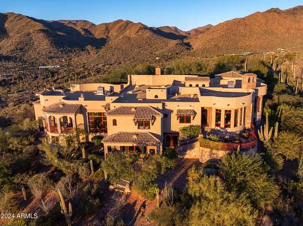 54 Acres of Land with Home for Sale in Cave Creek, Arizona