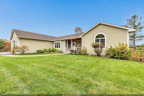 3 Acres of Residential Land with Home for Sale in Amherst, Wisconsin