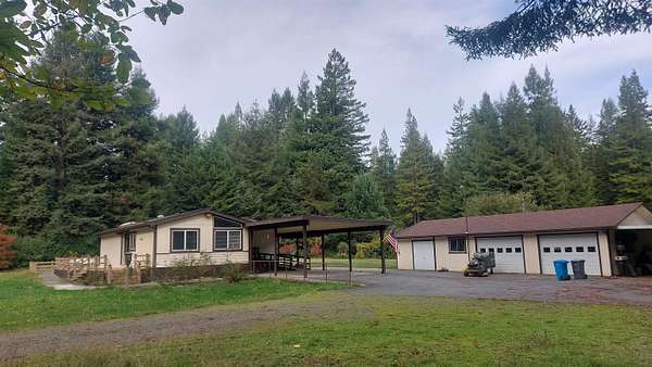 2 Acres of Residential Land with Home for Sale in Crescent City, California