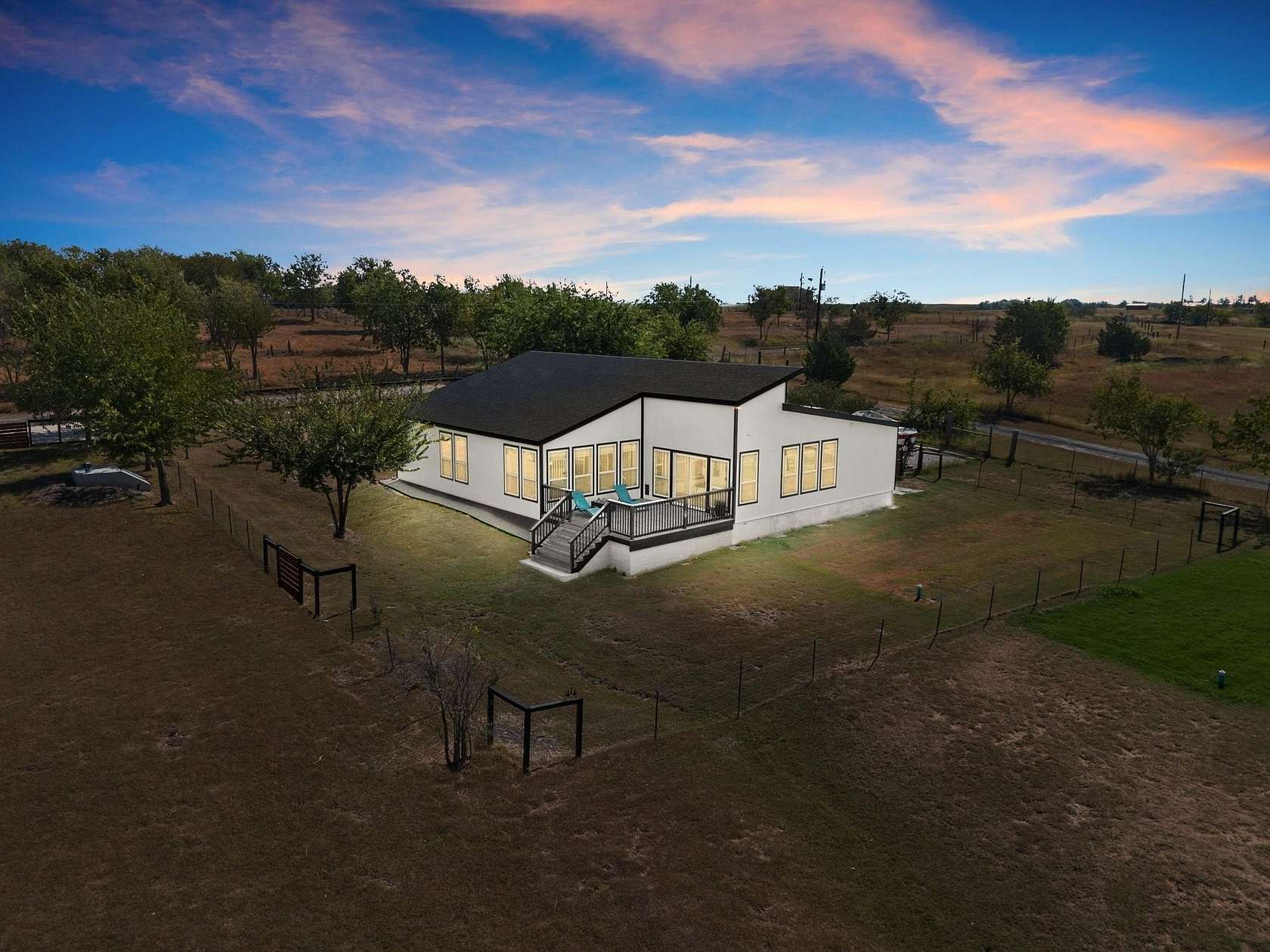 5 Acres of Residential Land with Home for Sale in Taylor, Texas