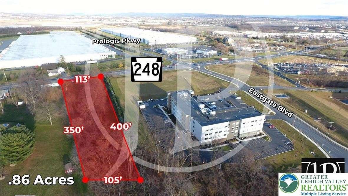 0.86 Acres of Residential Land for Sale in Easton, Pennsylvania