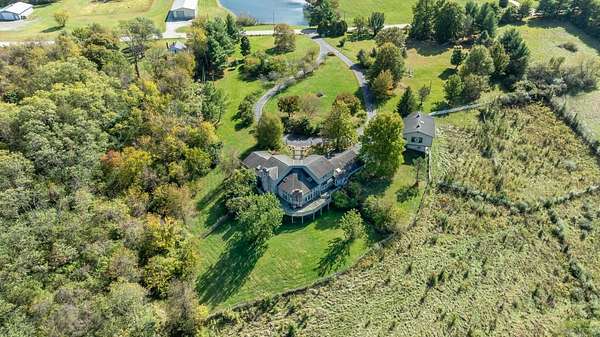 8 Acres of Land with Home for Sale in Lawrenceburg, Indiana