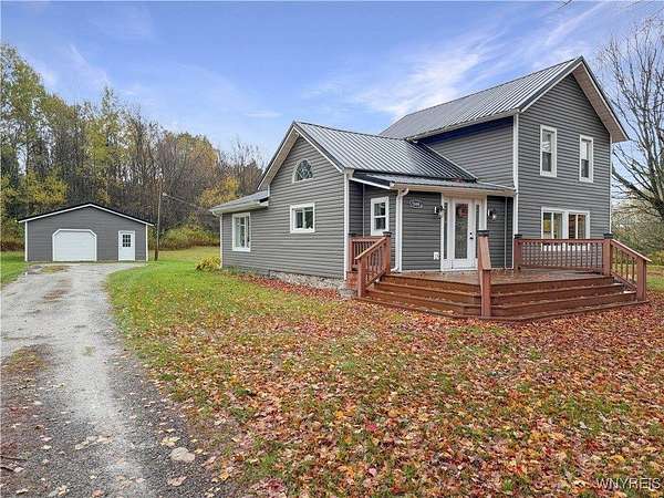 3.29 Acres of Residential Land with Home for Sale in Pike, New York