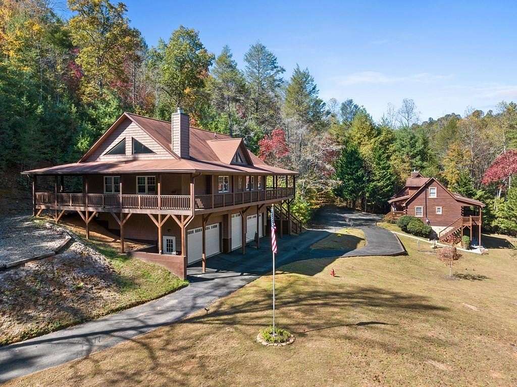4.16 Acres of Land with Home for Sale in Murphy, North Carolina