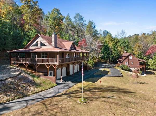 4.16 Acres of Land with Home for Sale in Murphy, North Carolina