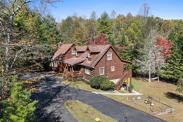 4.16 Acres of Land with Home for Sale in Murphy, North Carolina