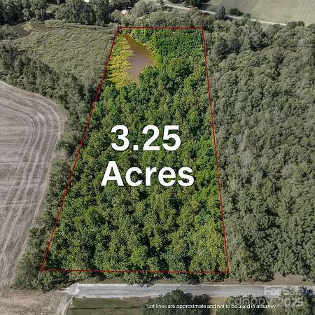 3.25 Acres of Residential Land for Sale in Monroe, North Carolina