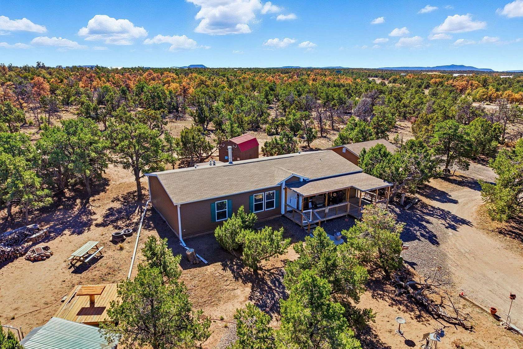 3.25 Acres of Land with Home for Sale in Quemado, New Mexico