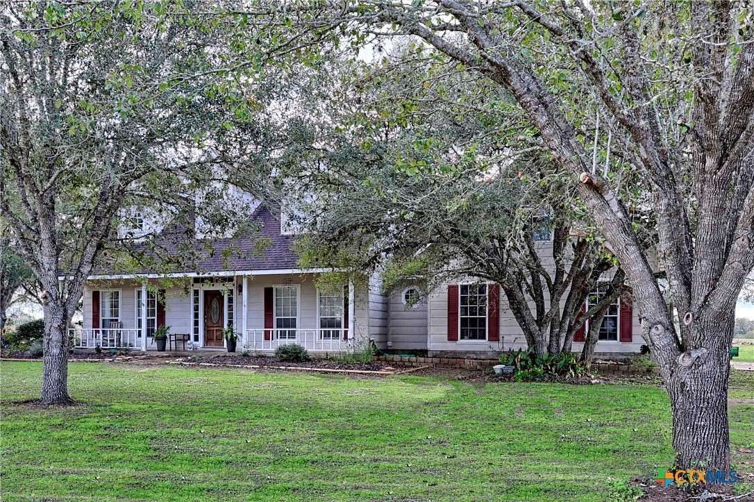 2 Acres of Residential Land with Home for Sale in Hallettsville, Texas