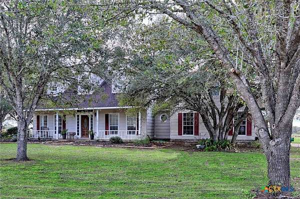 2 Acres of Residential Land with Home for Sale in Hallettsville, Texas