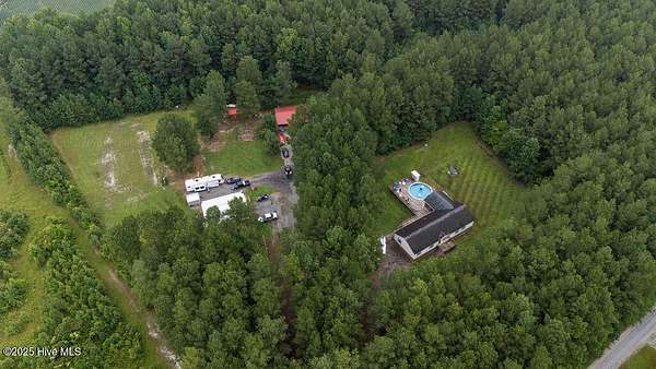 10.5 Acres of Land with Home for Sale in Gates, North Carolina