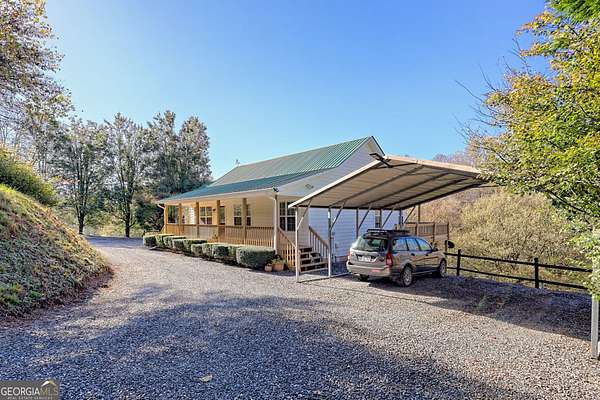 4 Acres of Residential Land with Home for Sale in Hayesville, North Carolina