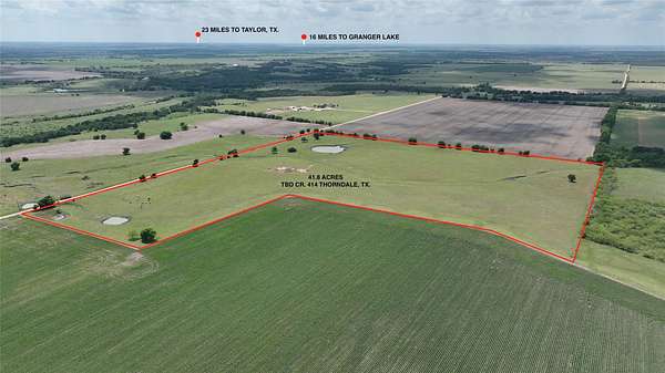 41.8 Acres of Land for Sale in Thorndale, Texas