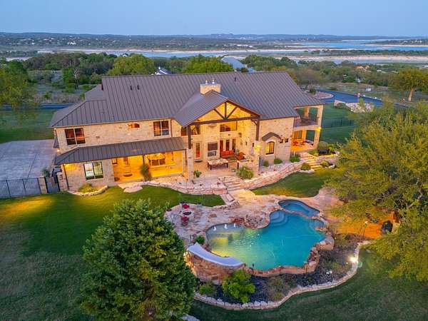 3.25 Acres of Residential Land with Home for Sale in Spring Branch, Texas