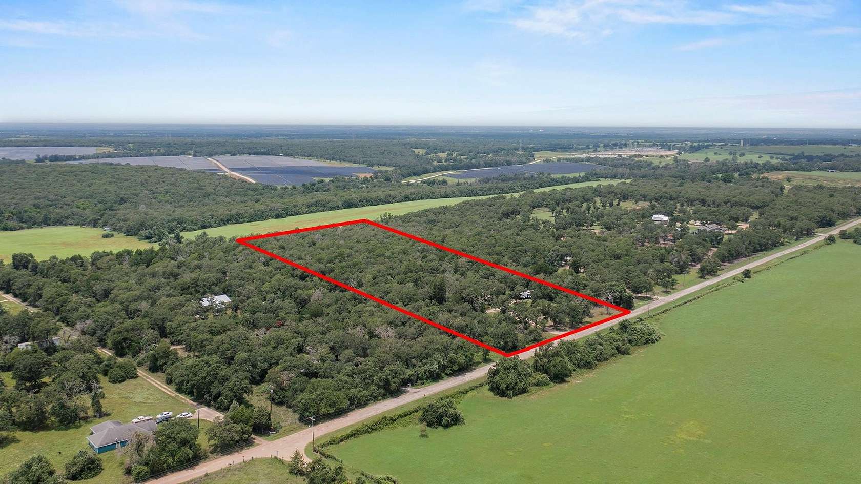 8 Acres of Residential Land with Home for Sale in Thorndale, Texas