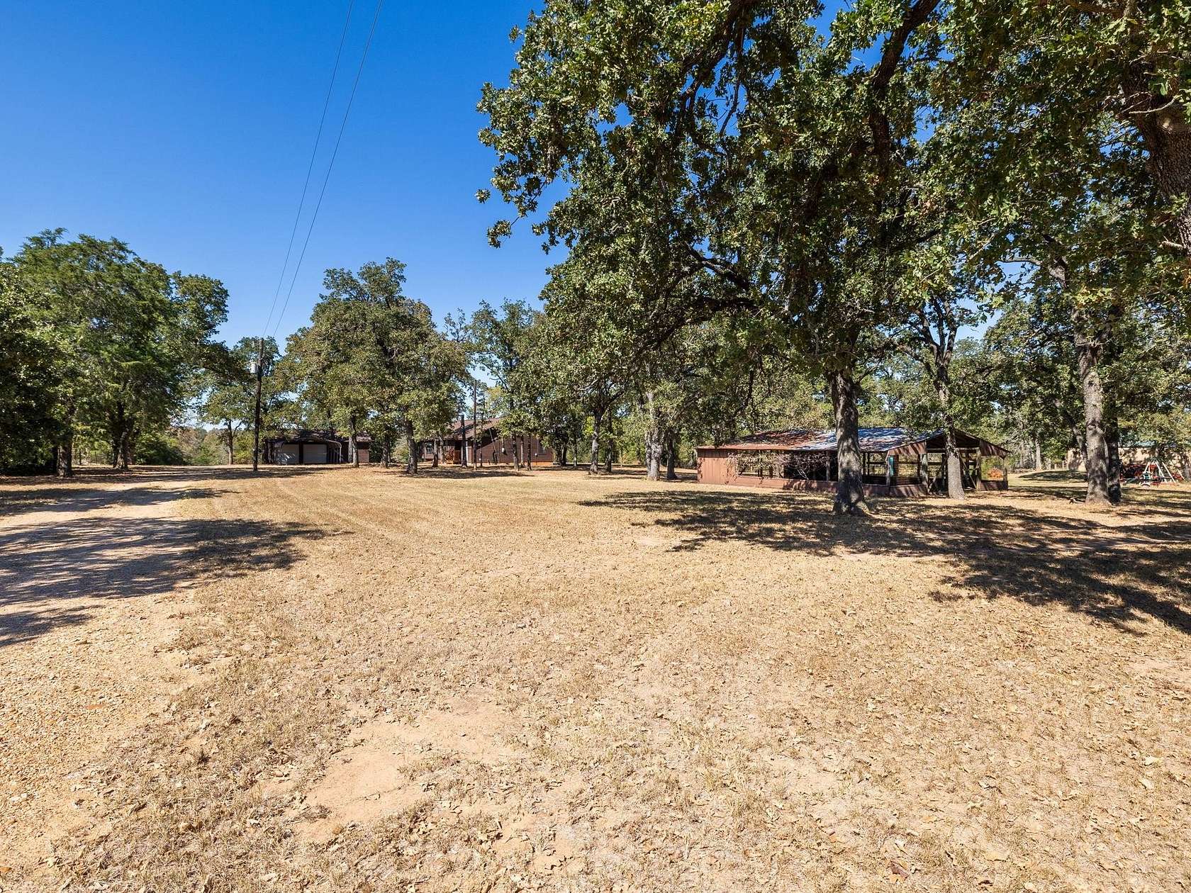 20 Acres of Recreational Land with Home for Sale in Gause, Texas