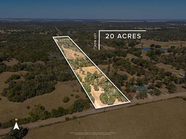 20 Acres of Recreational Land with Home for Sale in Gause, Texas