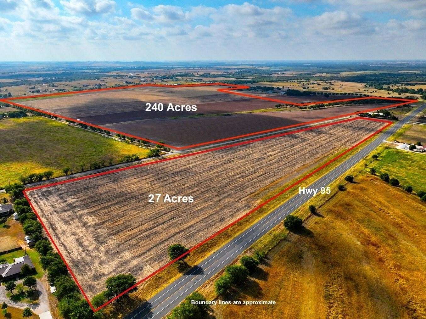 240 Acres of Land for Sale in Temple, Texas