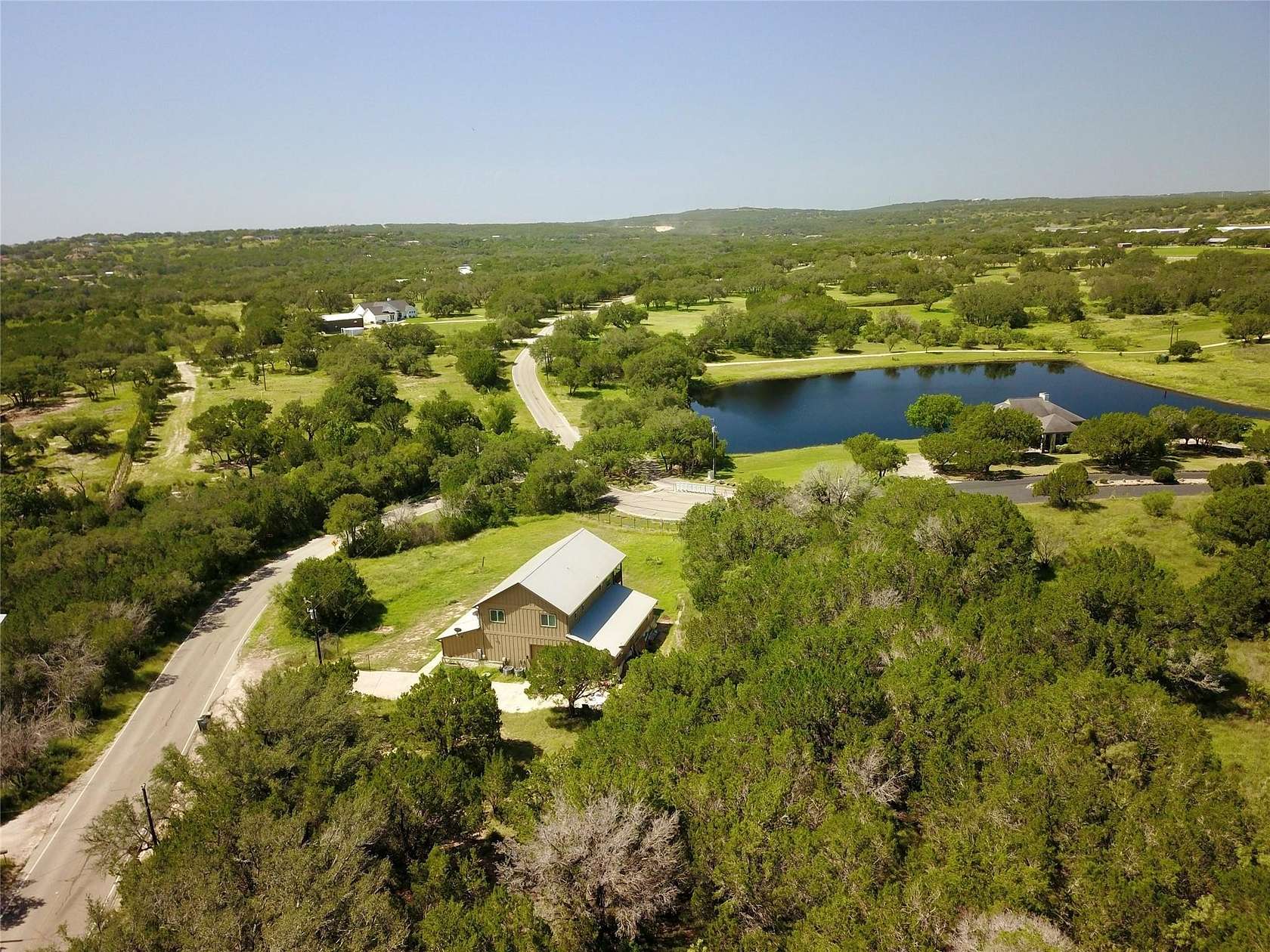 2.7 Acres of Residential Land with Home for Lease in Spicewood, Texas