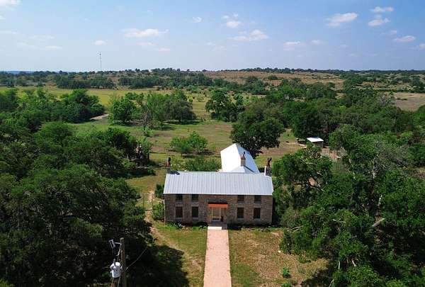 19 Acres of Land with Home for Sale in Round Mountain, Texas