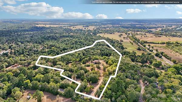 10 Acres of Land with Home for Sale in Smithville, Texas