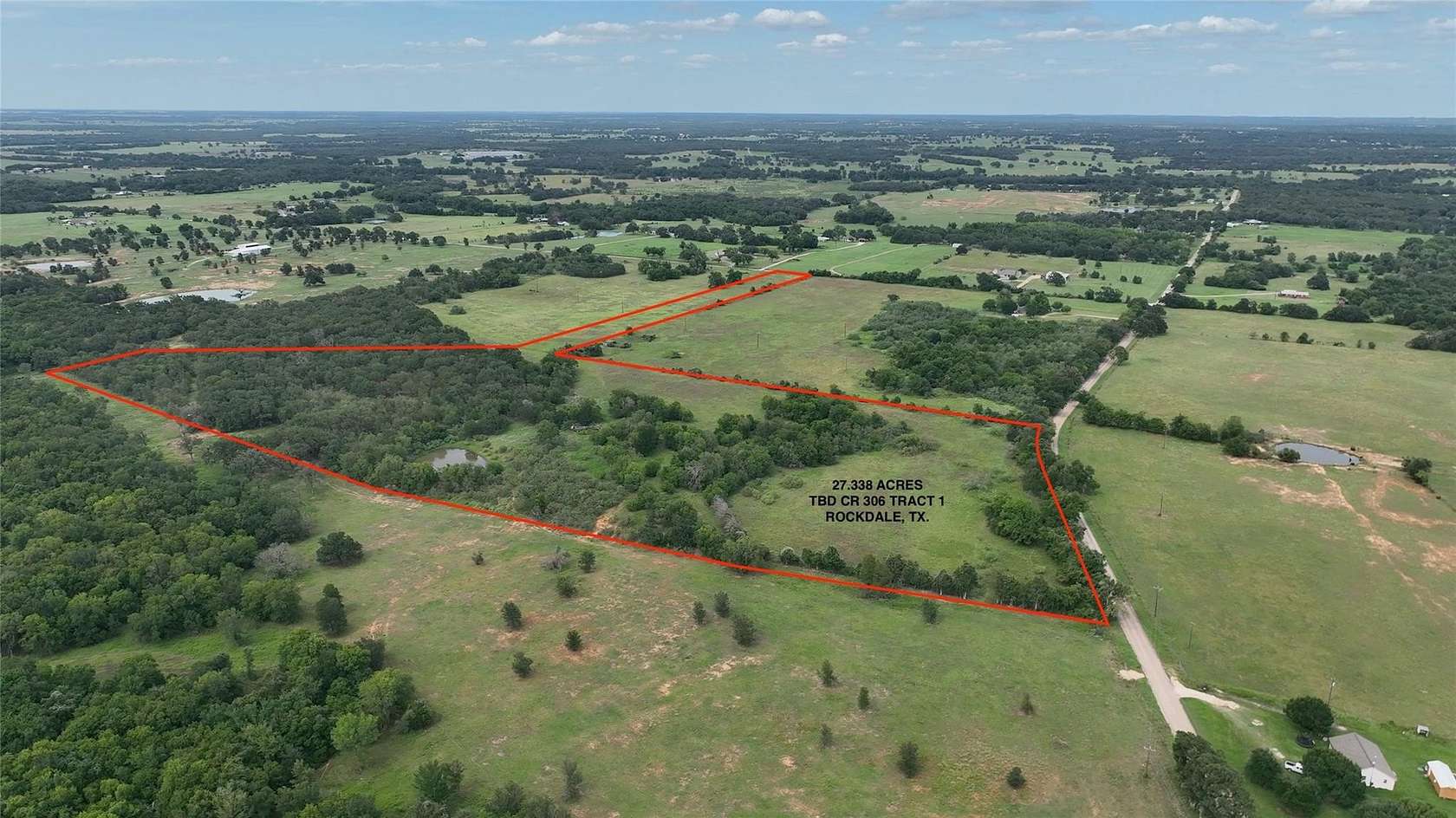 27.3 Acres of Agricultural Land for Sale in Rockdale, Texas