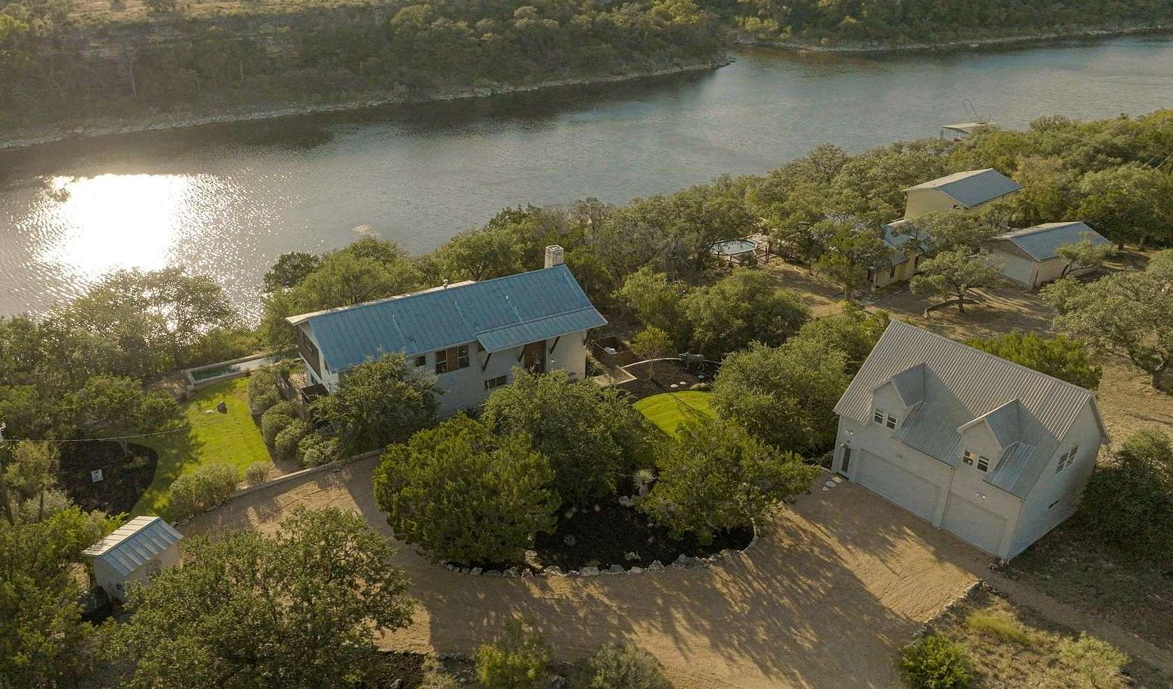 4.4 Acres of Residential Land with Home for Sale in Spicewood, Texas