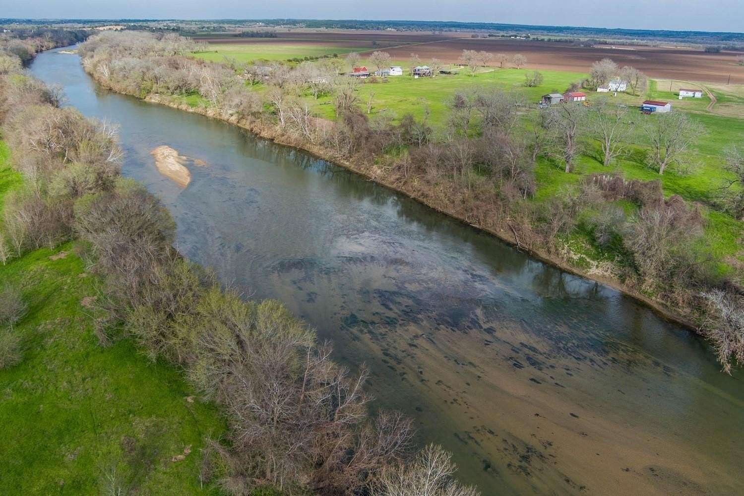 7.44 Acres of Land with Home for Sale in La Grange, Texas