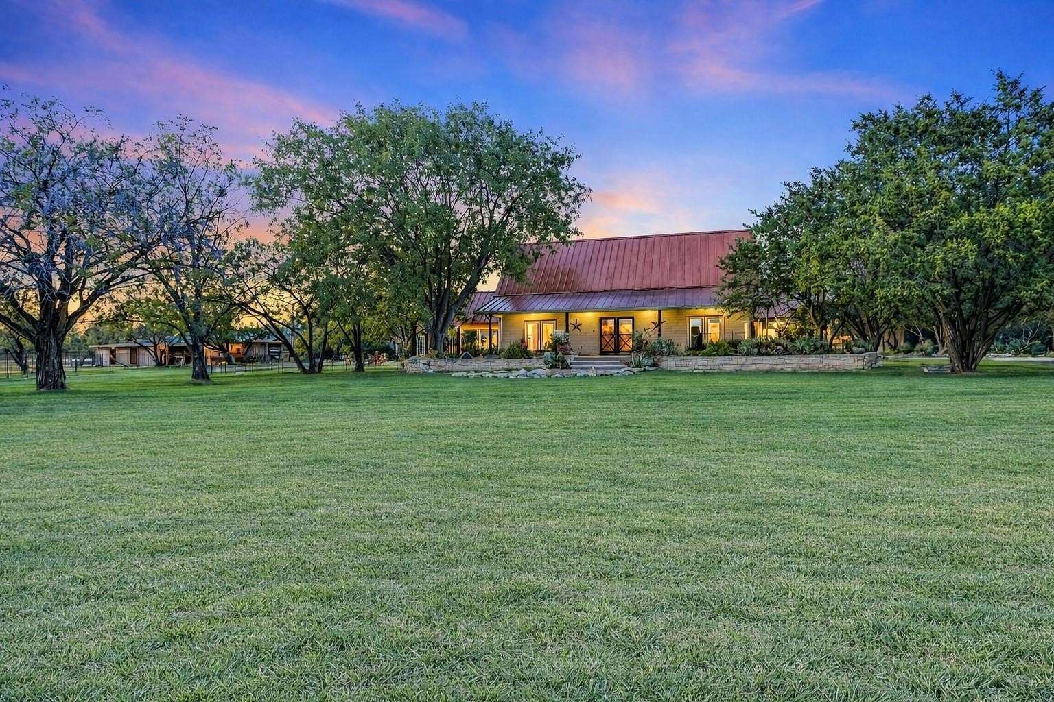 8.56 Acres of Land with Home for Sale in Spicewood, Texas