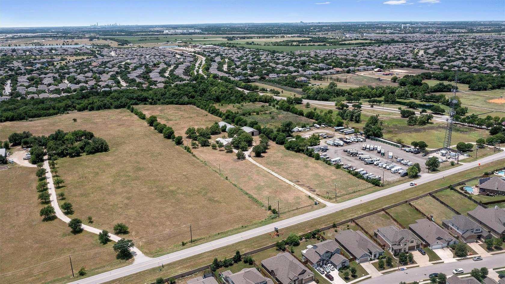 10 Acres of Improved Mixed-Use Land for Lease in Pflugerville, Texas