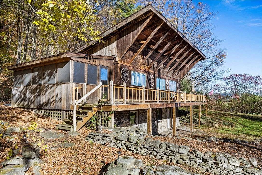 18.8 Acres of Recreational Land with Home for Sale in Dansville, New York